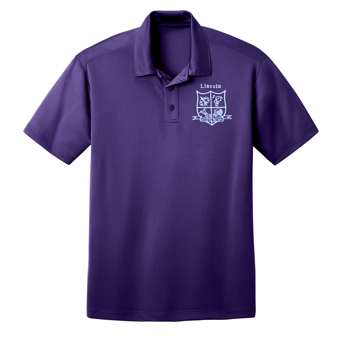 Lincoln PreK - Kindergarten Purple Polo - Logo Express Uniforms - School Uniforms