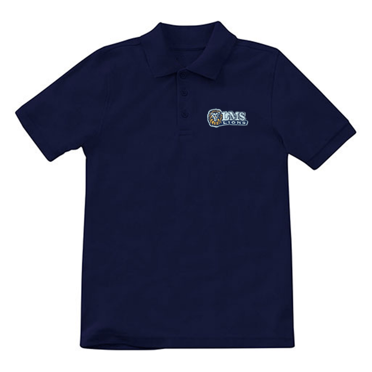 Livdadais LMS 7th Grade Navy Polo - Logo Express Uniforms - School Uniforms