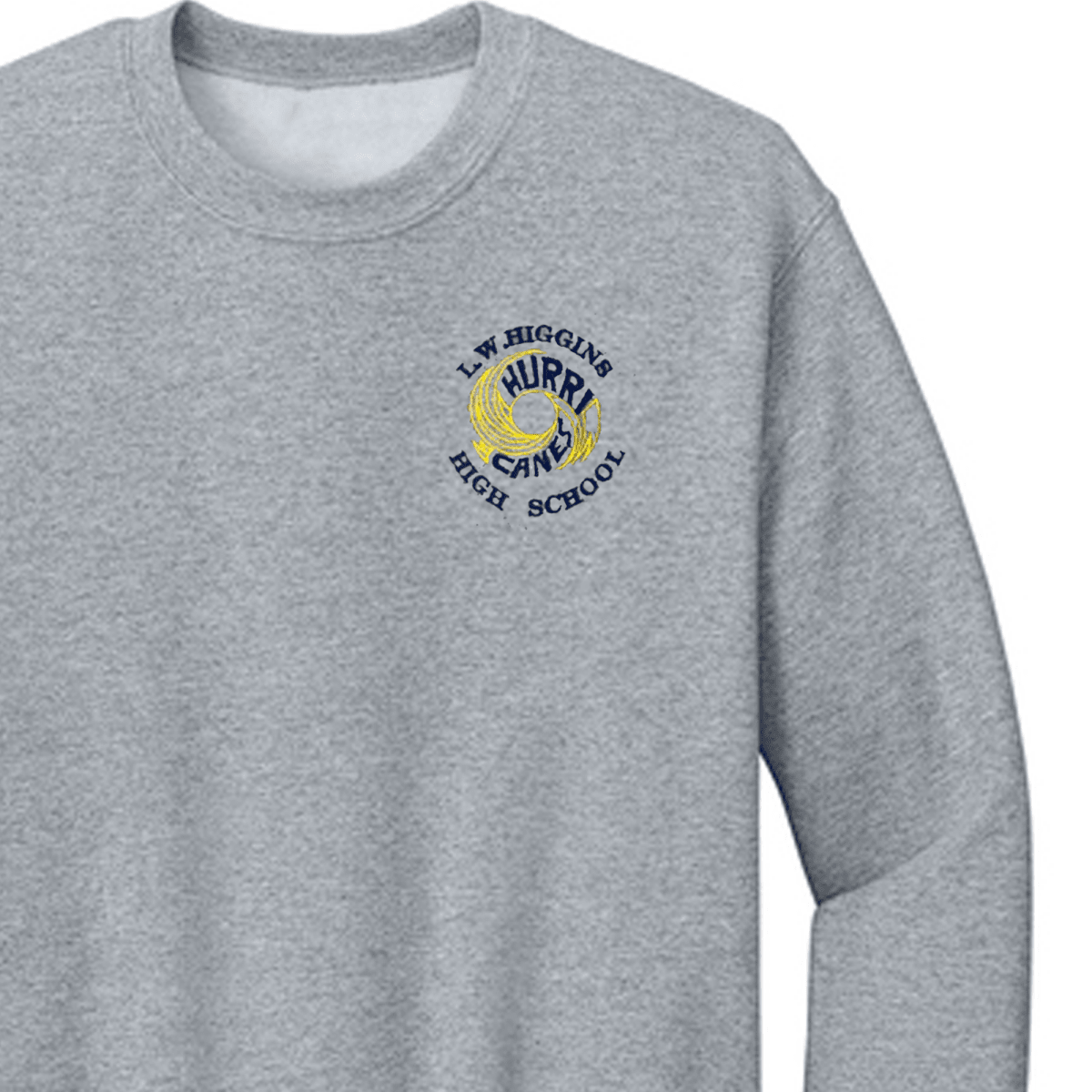 L.W. Higgins Sweatshirt for Unisex - Logo Express Uniforms - School Uniforms