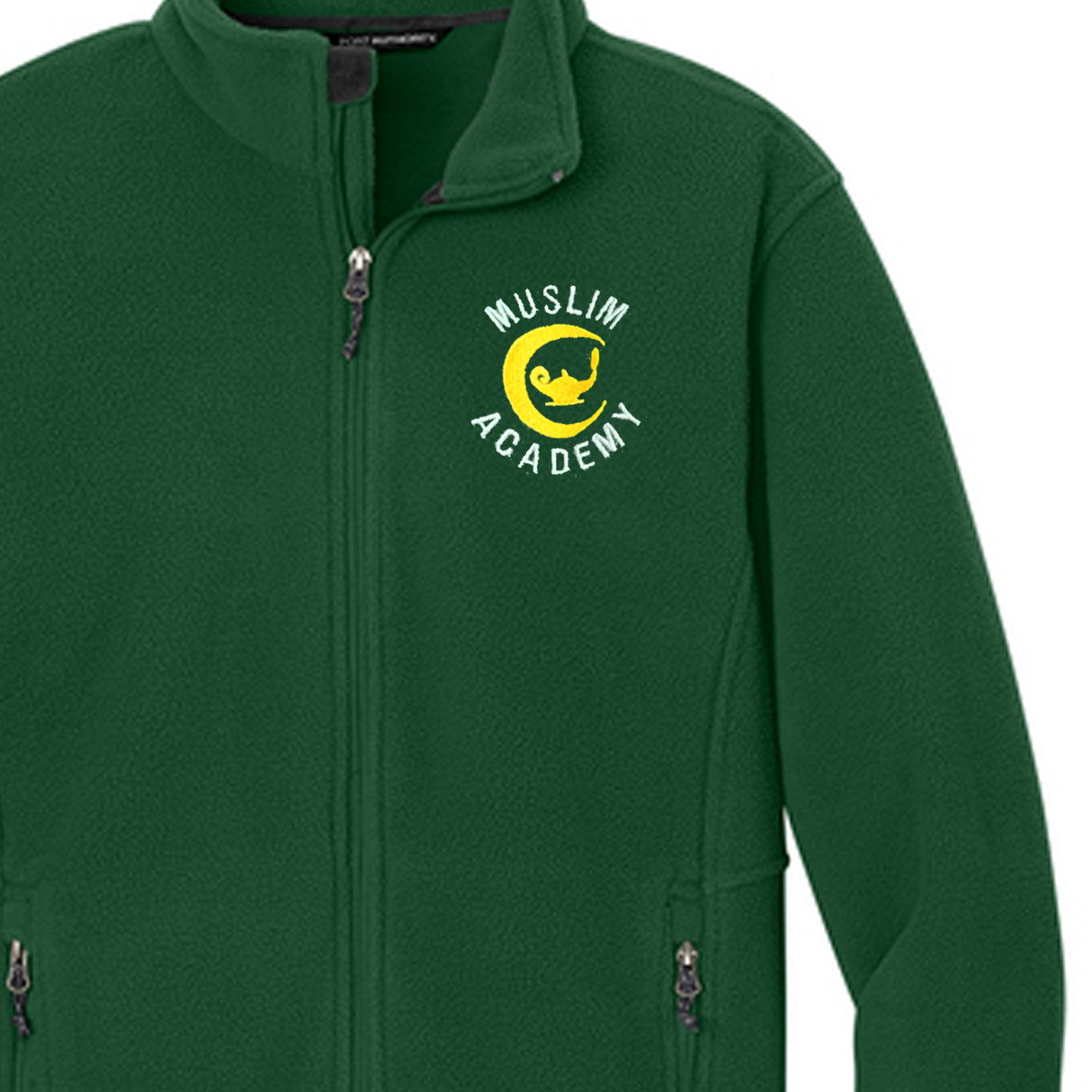 Muslim Academy Forest Green Fleece Jacket