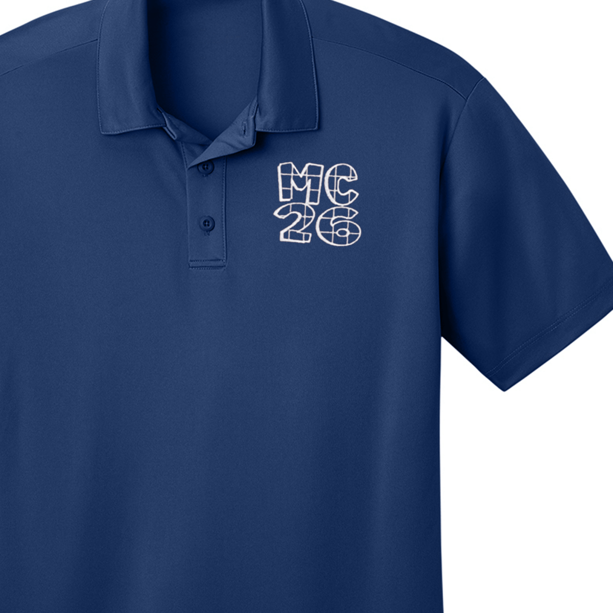 McDonogh 26 5th Grade Royal Polo - Logo Express Uniforms - School Uniforms