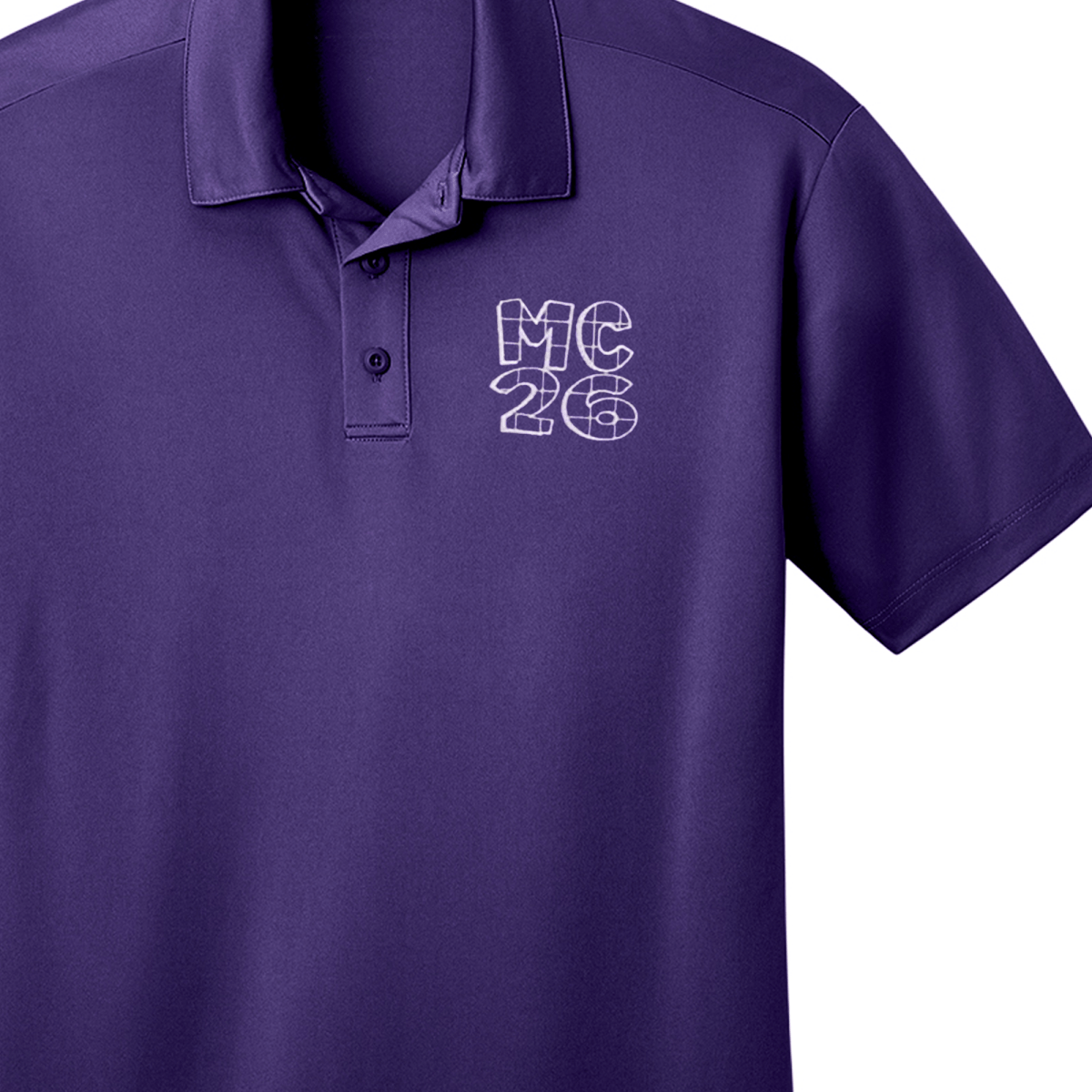 McDonogh 26 PreK - Kindergarten Purple Polo - Logo Express Uniforms - School Uniforms