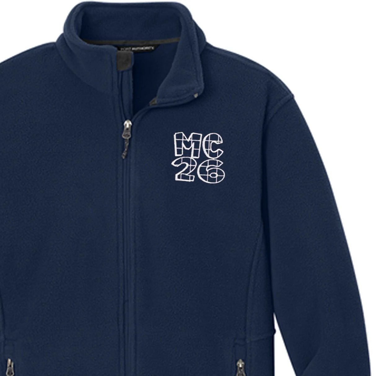 McDonogh #26 1st-5th Grade Navy Fleece Jacket