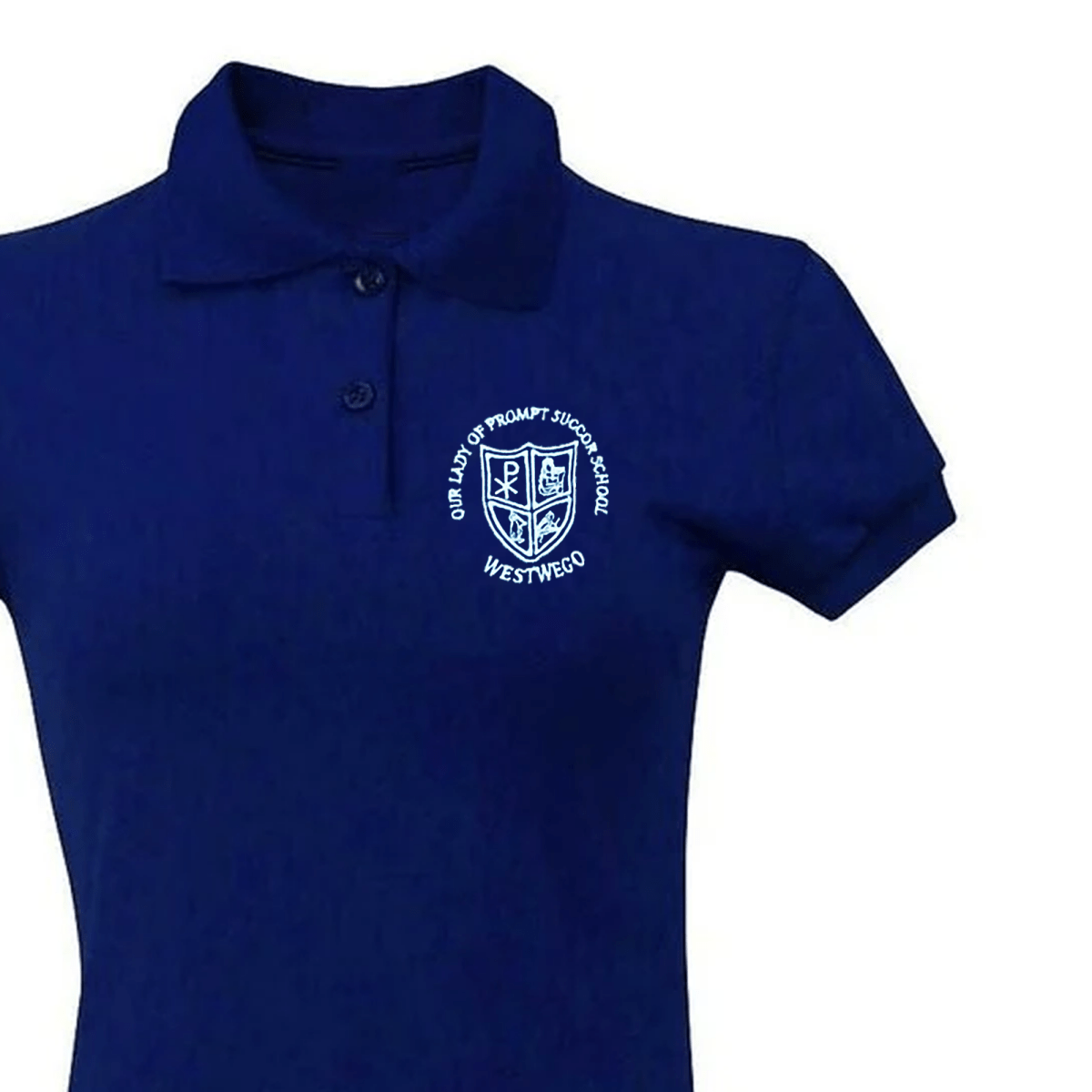 OLPS PreK - 3rd/4th Navy Pleated knit Dress for Girls - Logo Express Uniforms - School Uniforms