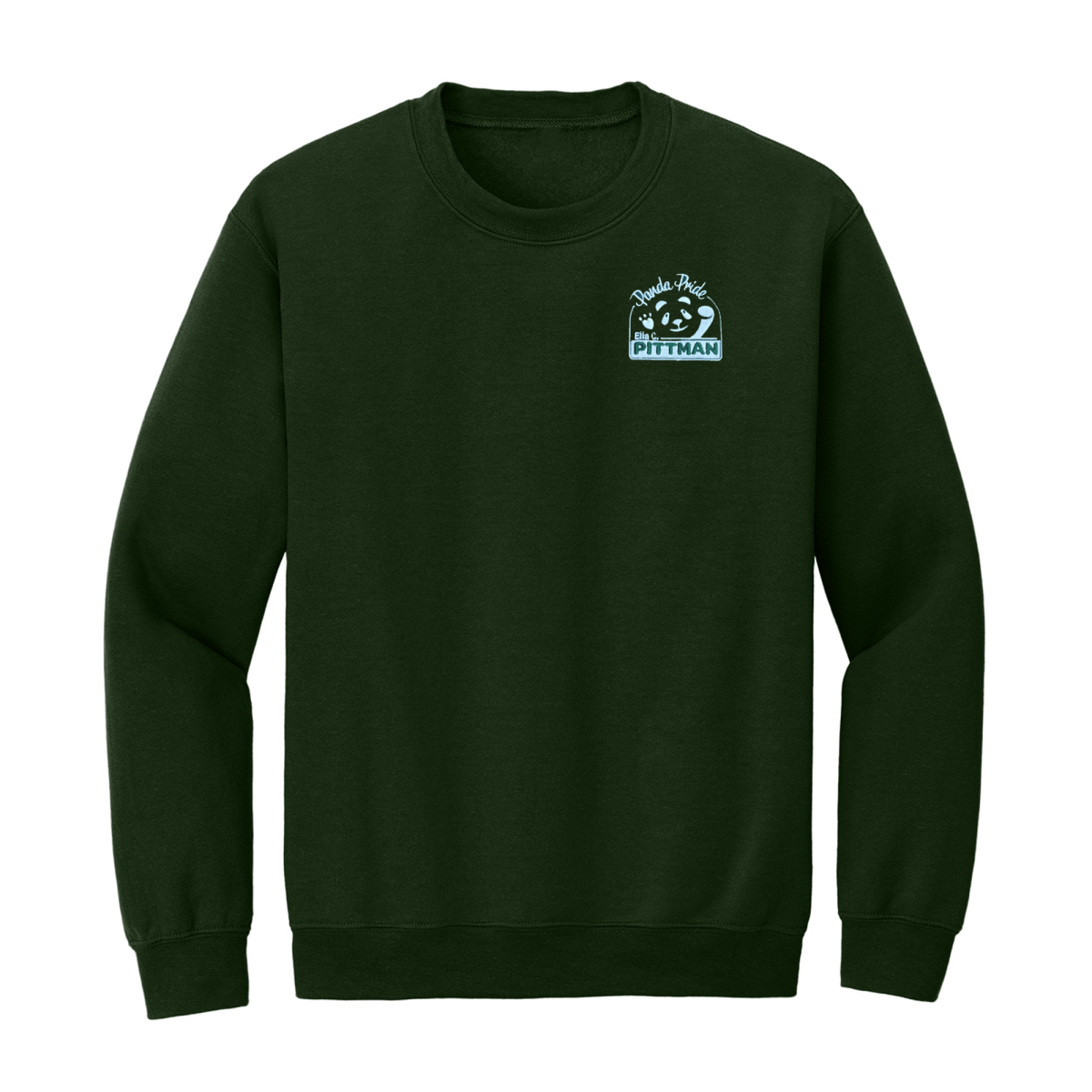 Pittman Forest Green Sweatshirt - Logo Express Uniforms - School Uniforms
