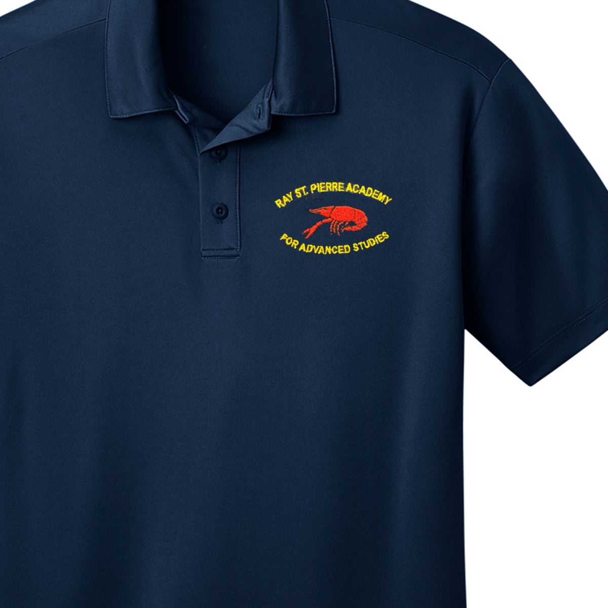 Ray St. Pierre 1st - 5th Navy Polo - Optional - Logo Express Uniforms - School Uniforms