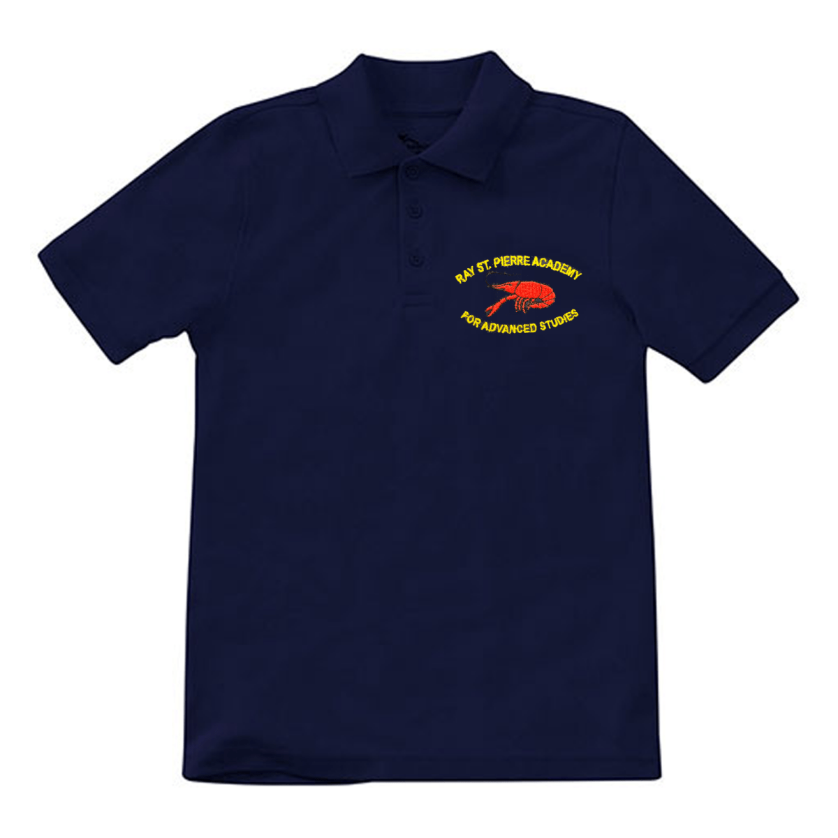 Ray St. Pierre 1st - 5th Navy Polo - Optional - Logo Express Uniforms - School Uniforms