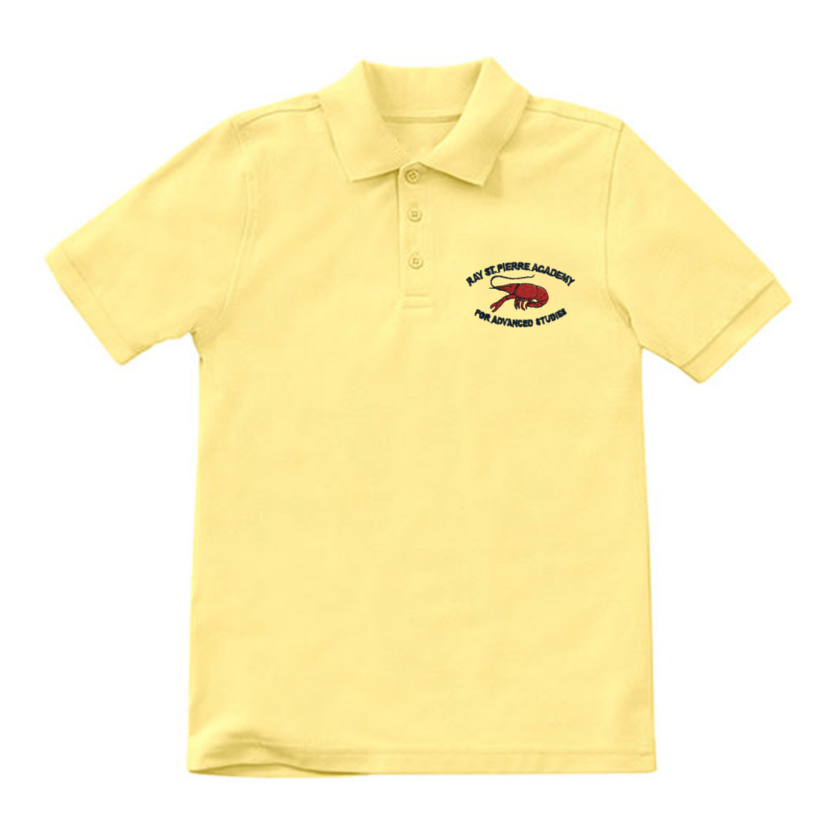 Ray St. Pierre 1st - 5th Yellow Polo - Logo Express Uniforms - School Uniforms