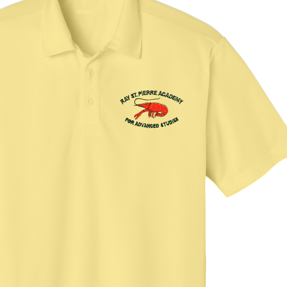 Ray St. Pierre 1st - 5th Yellow Polo - Logo Express Uniforms - School Uniforms