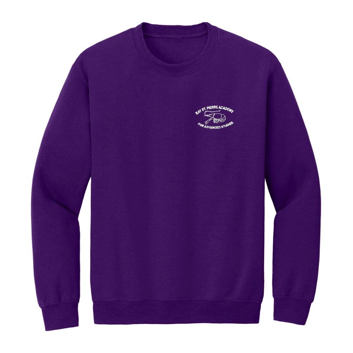 Ray St. Pierre PreK-Kindergarten Purple Sweatshirt - Logo Express Uniforms - School Uniforms