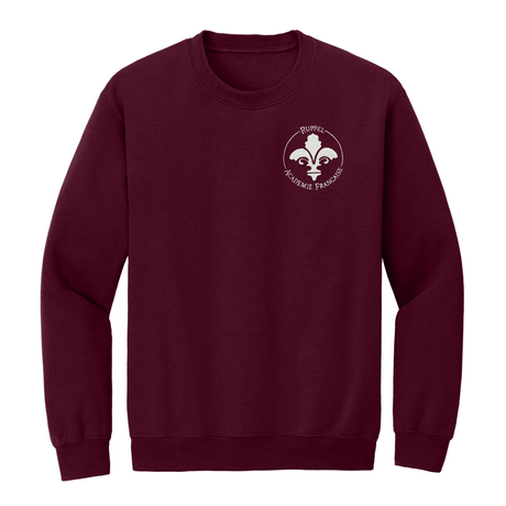 Ruppel Academie PreK - Kindergarten Burgundy Sweatshirt - Logo Express Uniforms - School Uniforms