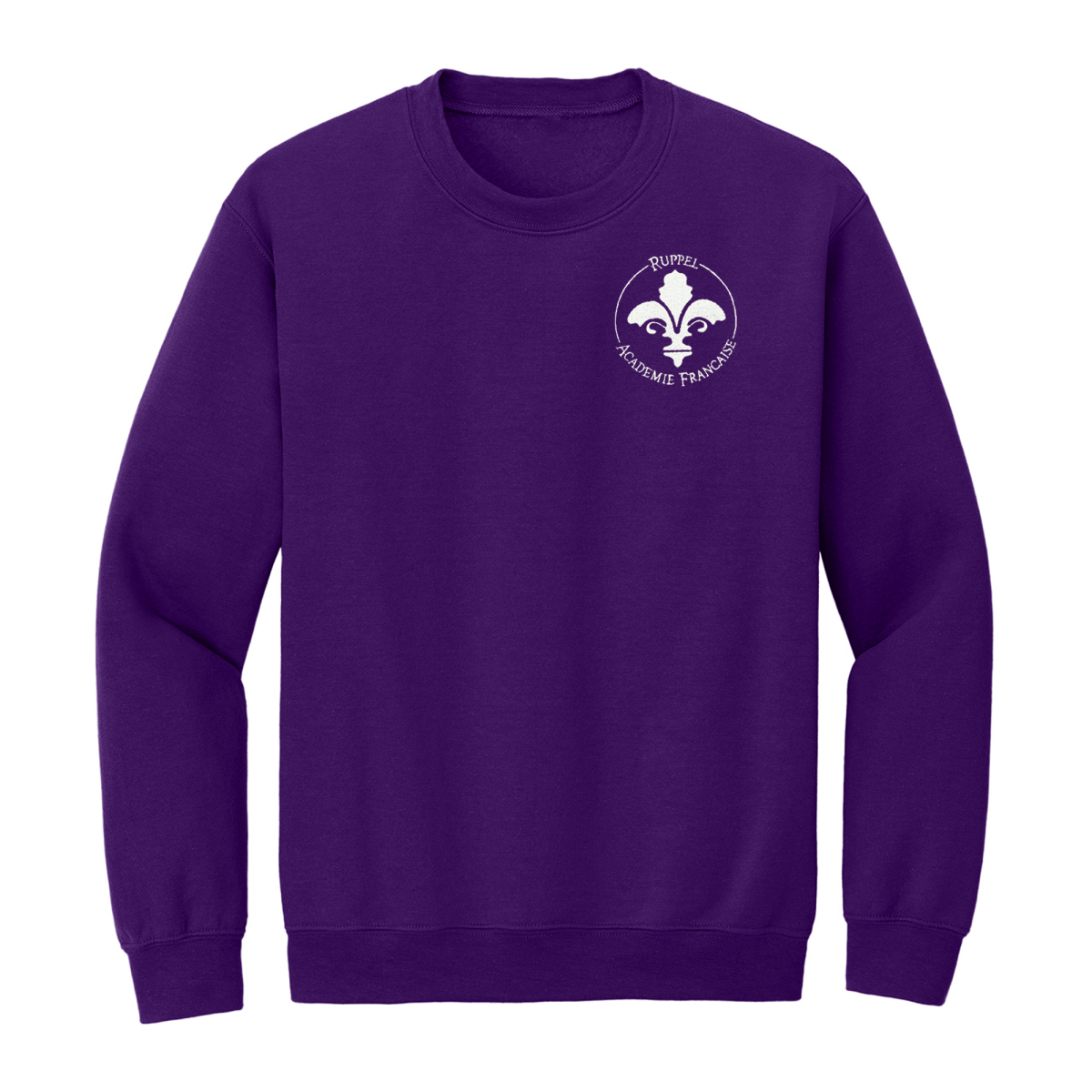 Ruppel Academie PreK - Kindergarten Purple Sweatshirt - Logo Express Uniforms - School Uniforms