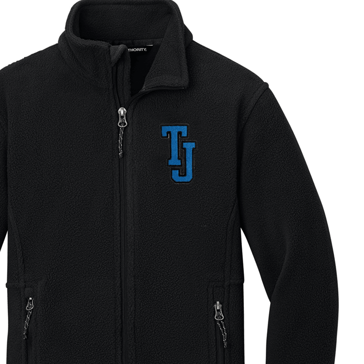 Thomas Jefferson Black Fleece Jacket for Unisex - Logo Express Uniforms - School Uniforms