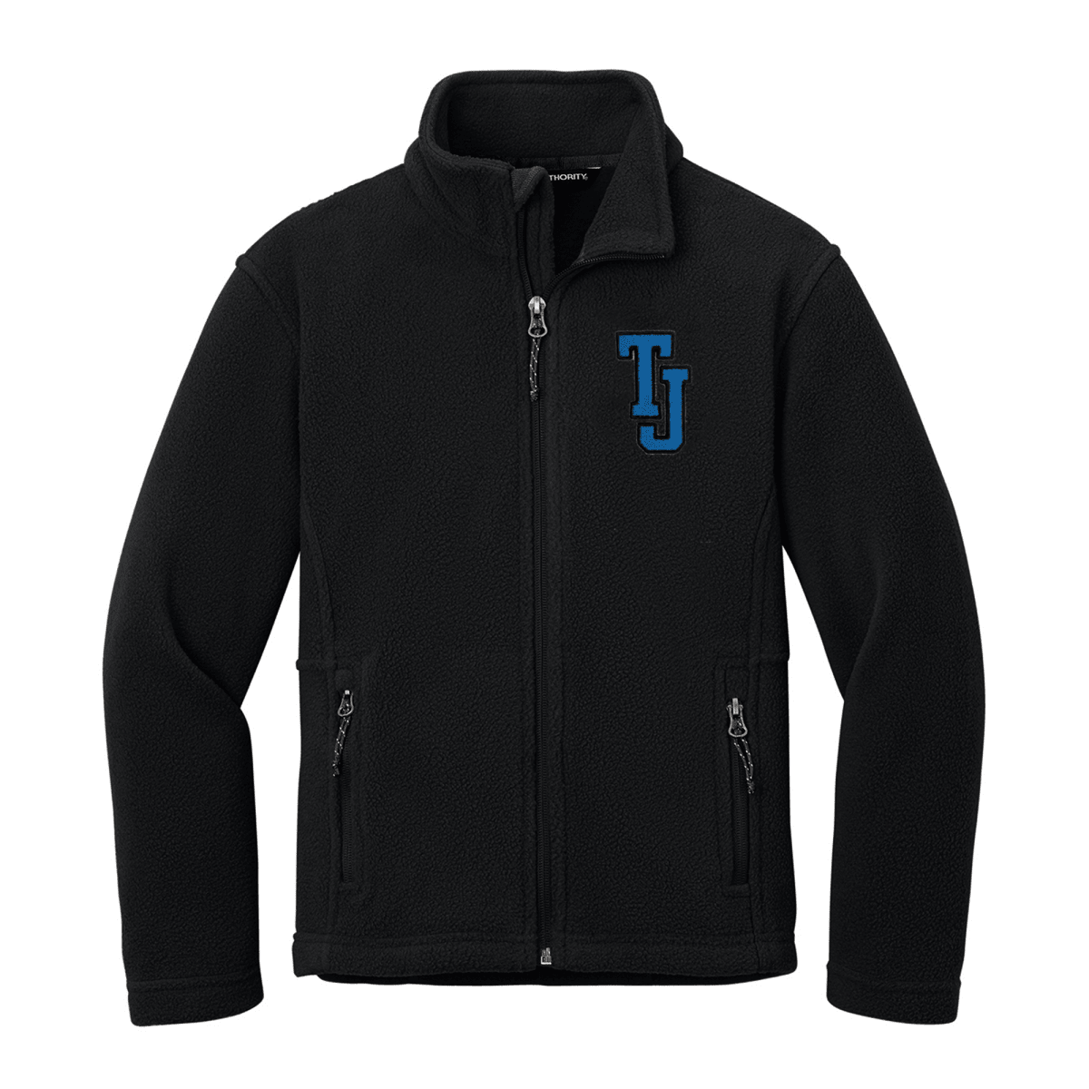 Thomas Jefferson Black Fleece Jacket for Unisex - Logo Express Uniforms - School Uniforms