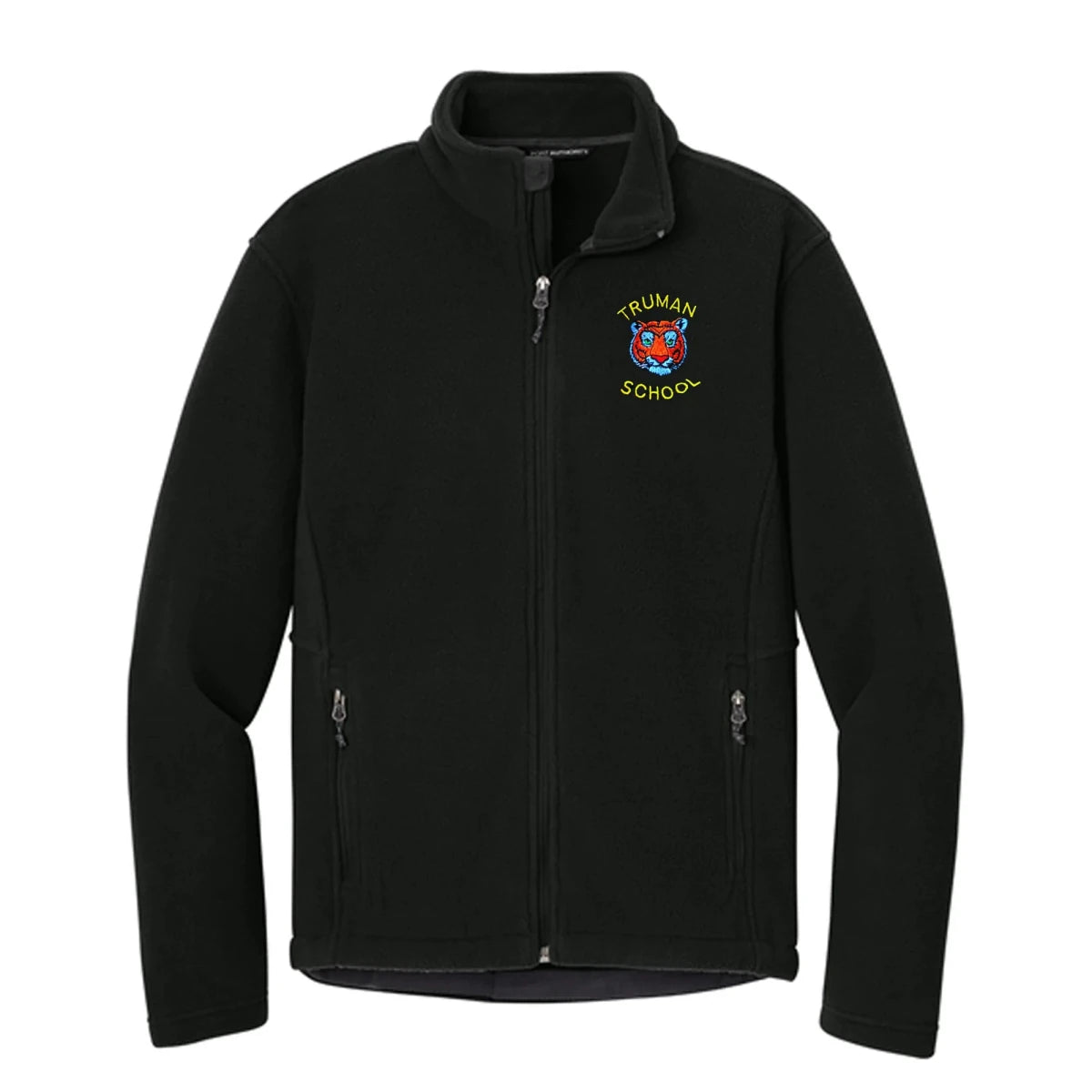 Truman 1st-8th Grade Black Fleece Jacket - Logo Express Uniforms - School Uniforms