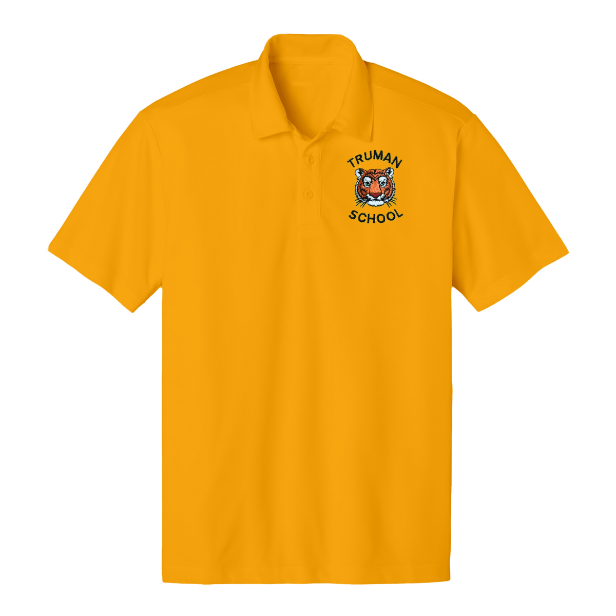 Truman 8th Grade Gold Polo - Logo Express Uniforms - School Uniforms
