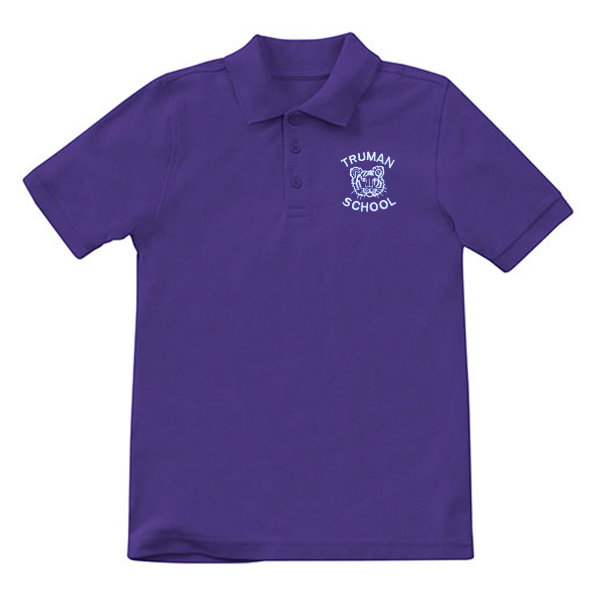 Truman PreK - Kindergarten Purple Polo - Logo Express Uniforms - School Uniforms