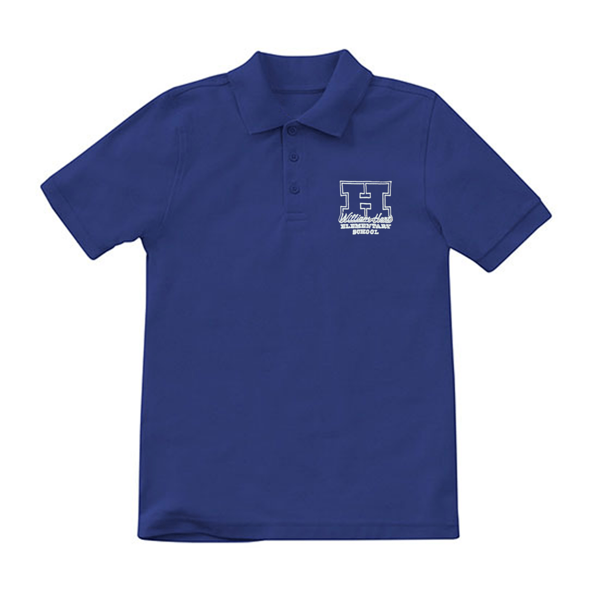 William Hart 1st - 5th Navy Polo - Logo Express Uniforms - School Uniforms