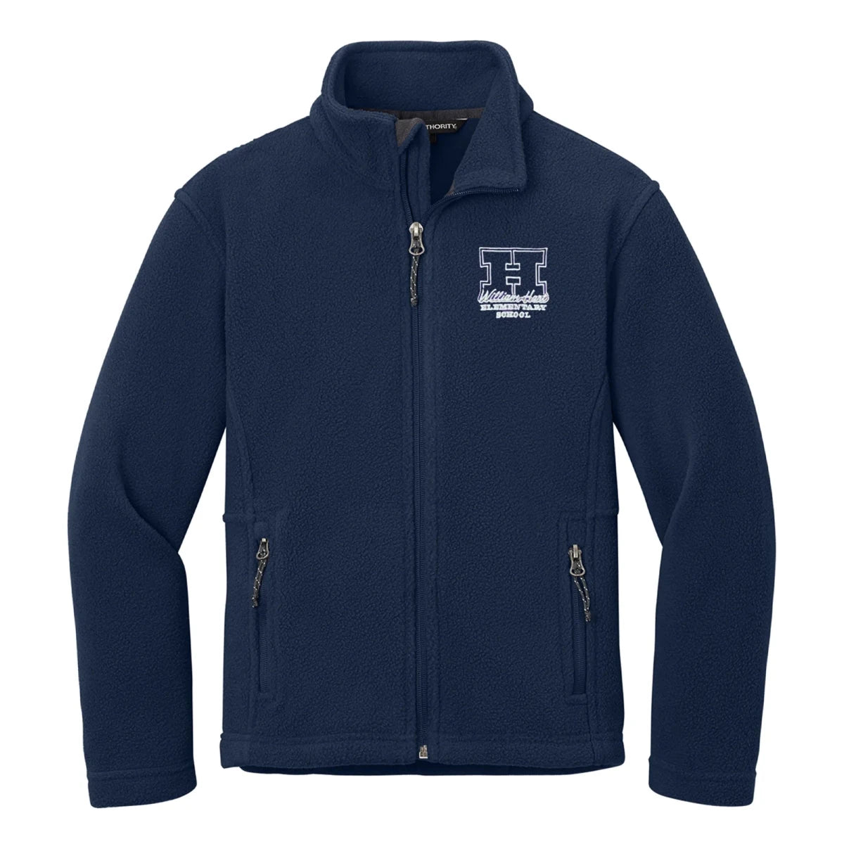 William Hart Navy Fleece Jacket 1st-5th Grade - Logo Express Uniforms - School Uniforms