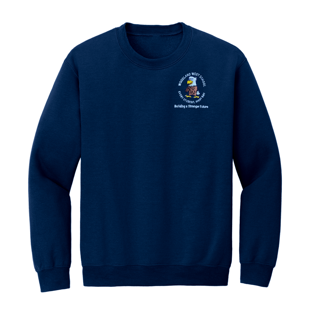 Woodland Navy Sweatshirt - Logo Express Uniforms - School Uniforms