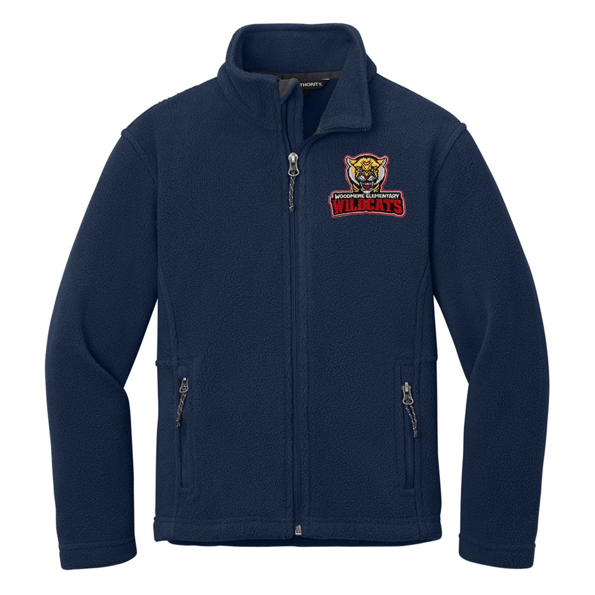 Woodmere Navy Fleece Jacket - Logo Express Uniforms - School Uniforms