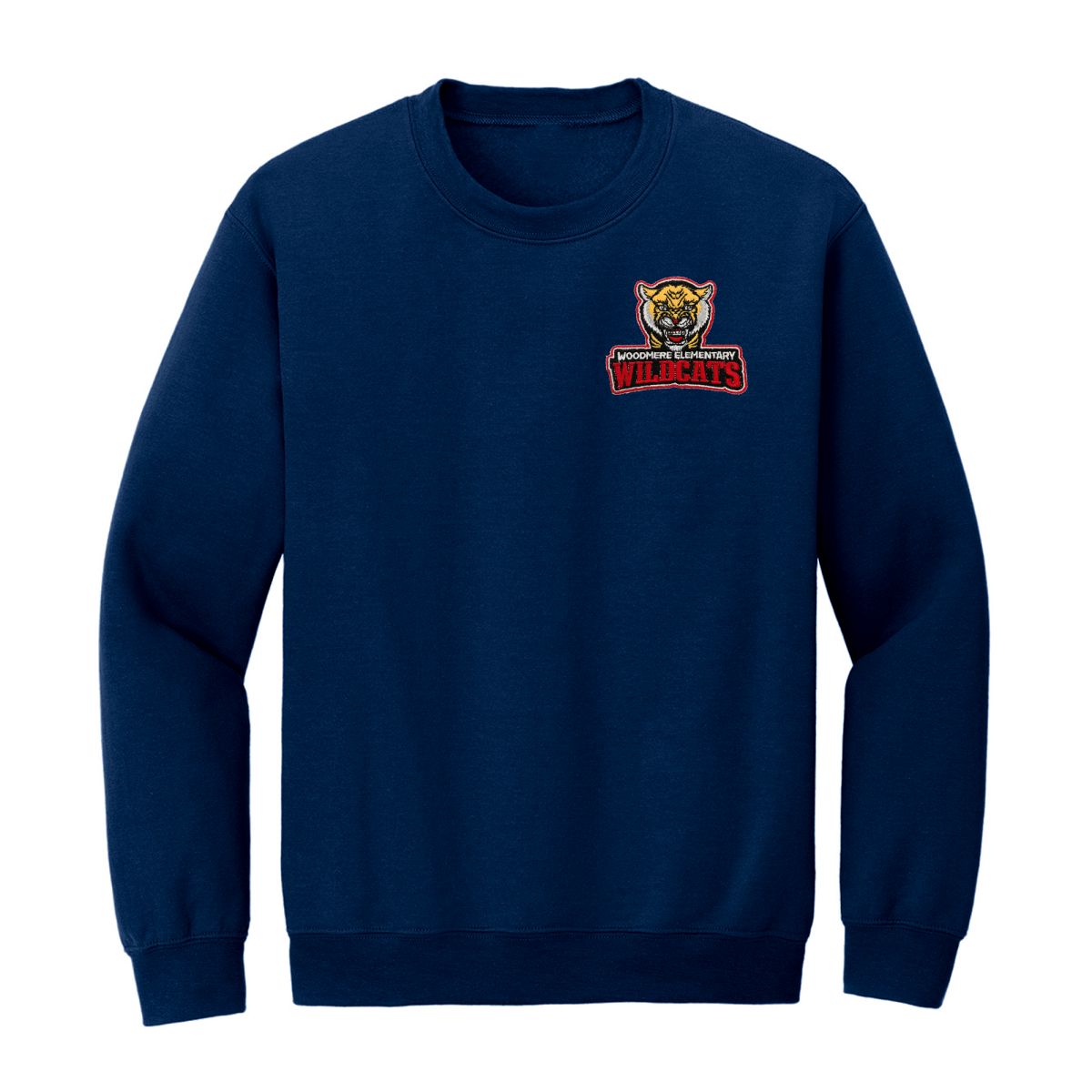 Woodmere Navy Sweatshirt - Logo Express Uniforms - School Uniforms