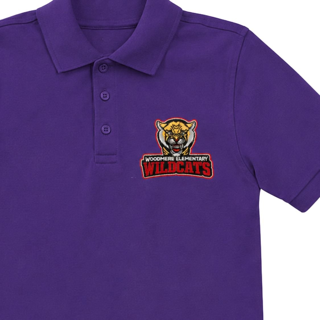 Woodmere PreK-Kindergarten Purple Polo - Logo Express Uniforms - School Uniforms