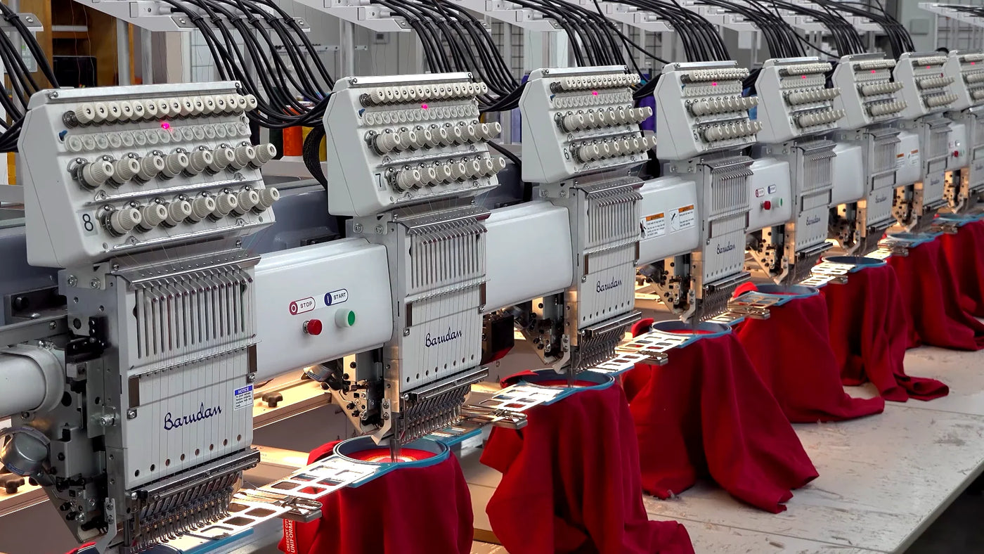 Our Embroidery Facility