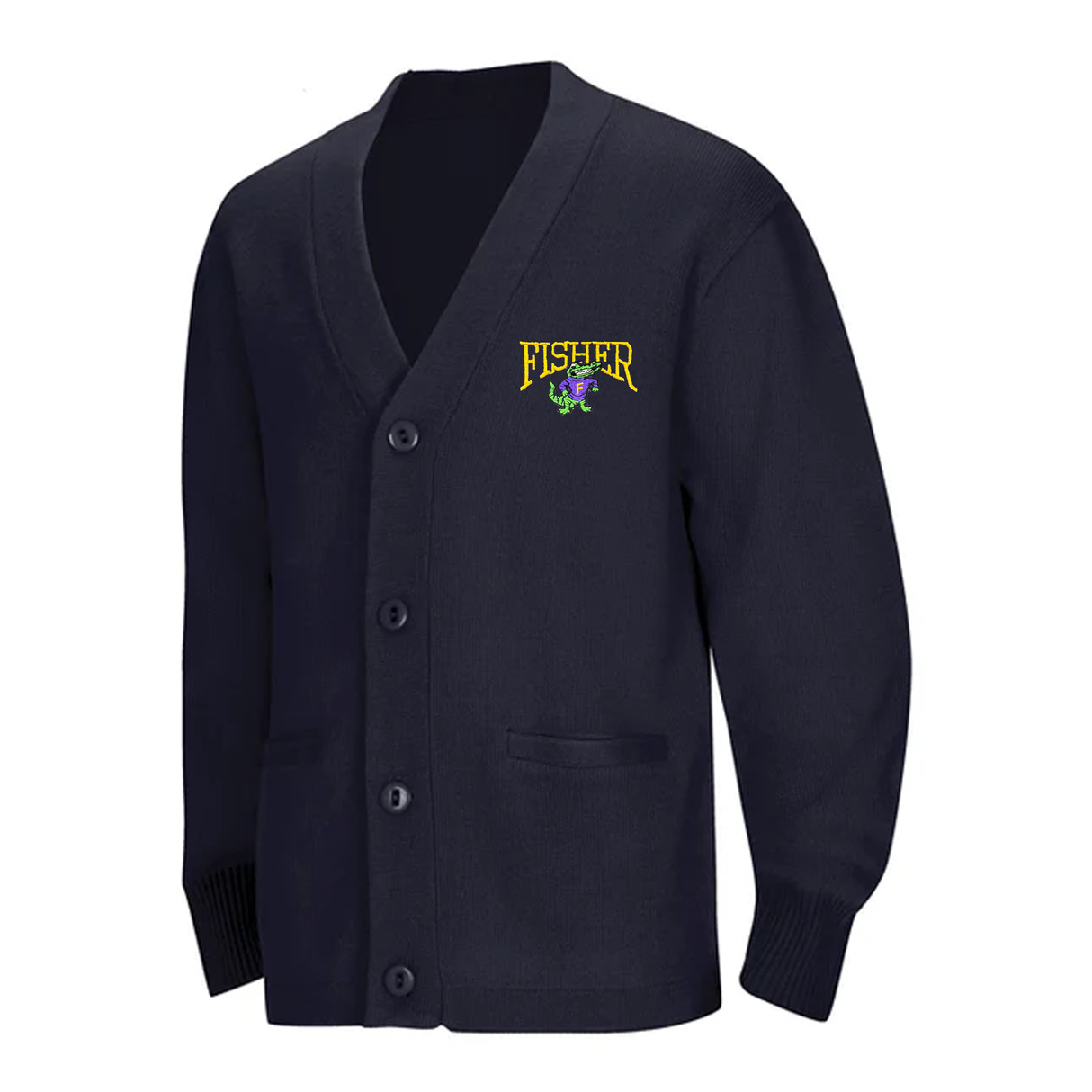 Fisher Middle/High School Black Cardigan
