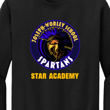 Isaac Joseph at Stella Worley STAR Academy Black Sweatshirt