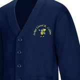 Judge Lionel R. Collins Navy Cardigan