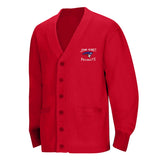 John Ehret 12th Grade Red Cardigan