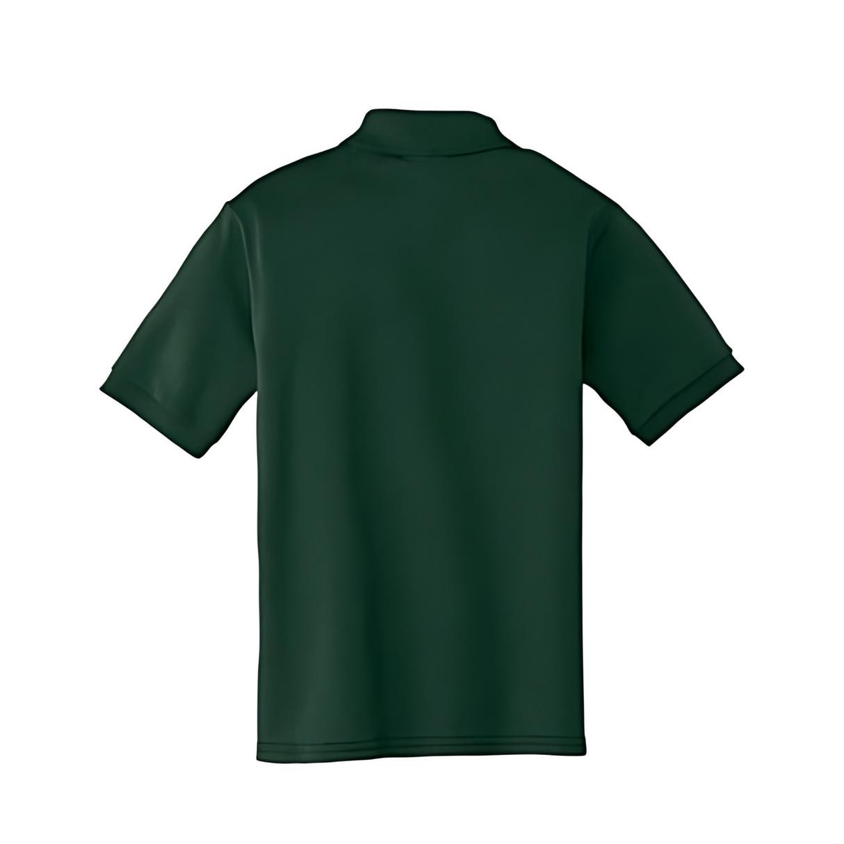 Gretna No. 2 Hunter Green Polo Youth Pique Knit