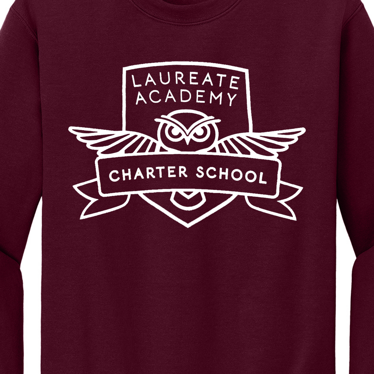 Laureate Charter Kinder-5th Grade / Sweatshirt-Marron