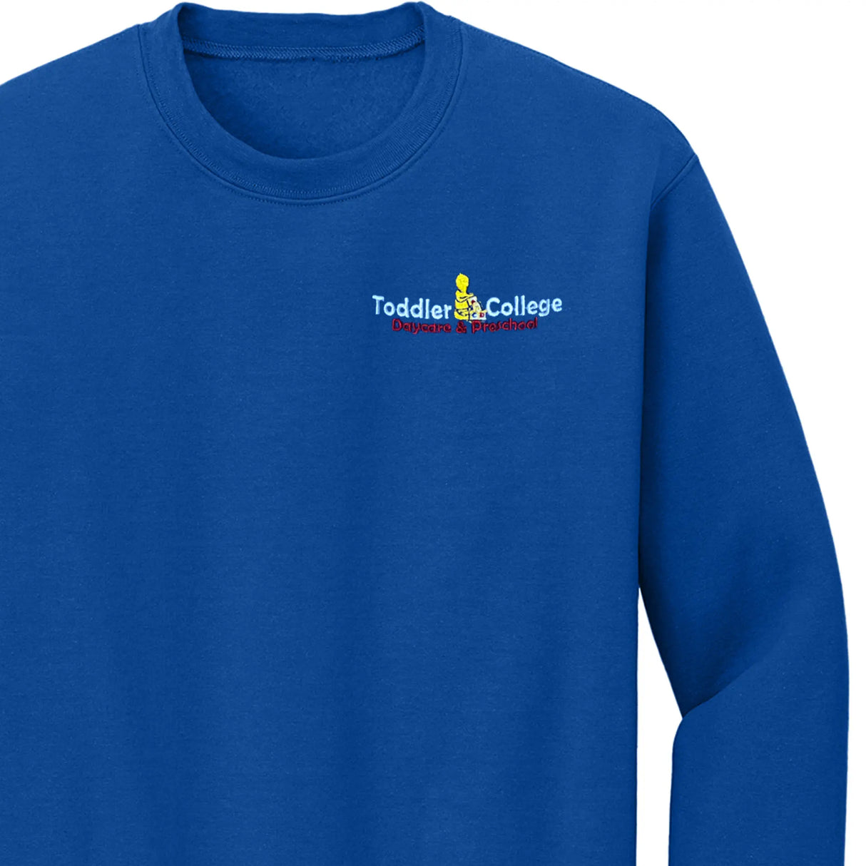 Toddler College Boys Royal Sweatshirt