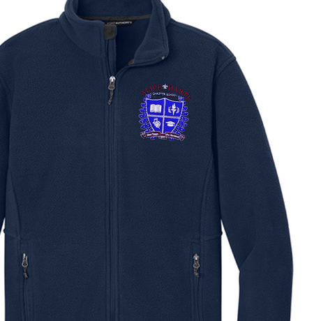 Alice Harte Navy Fleece Jacket - Logo Express Uniforms - School Uniforms