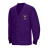 Allen Ellender Purple Cardigan V - Neck - Logo Express Uniforms - School Uniforms