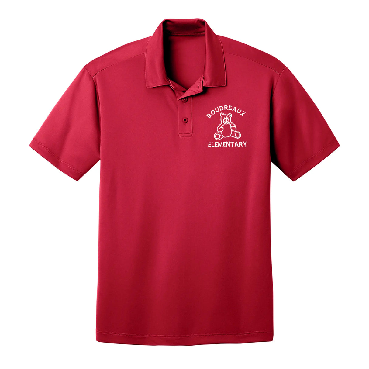 Boudreaux 1st-5th Grade Red Polo