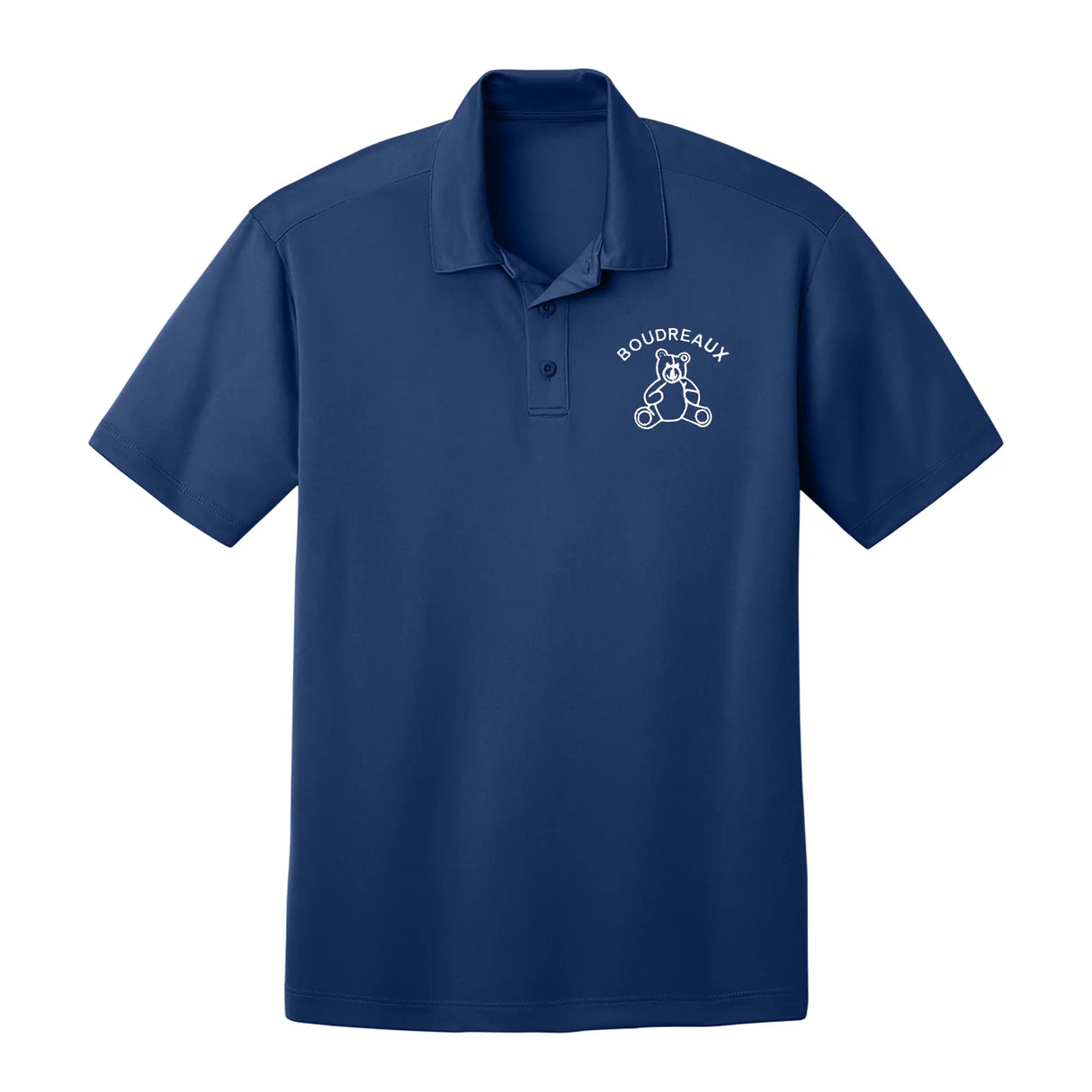 Boudreaux 6th-8th Grade Royal Polo