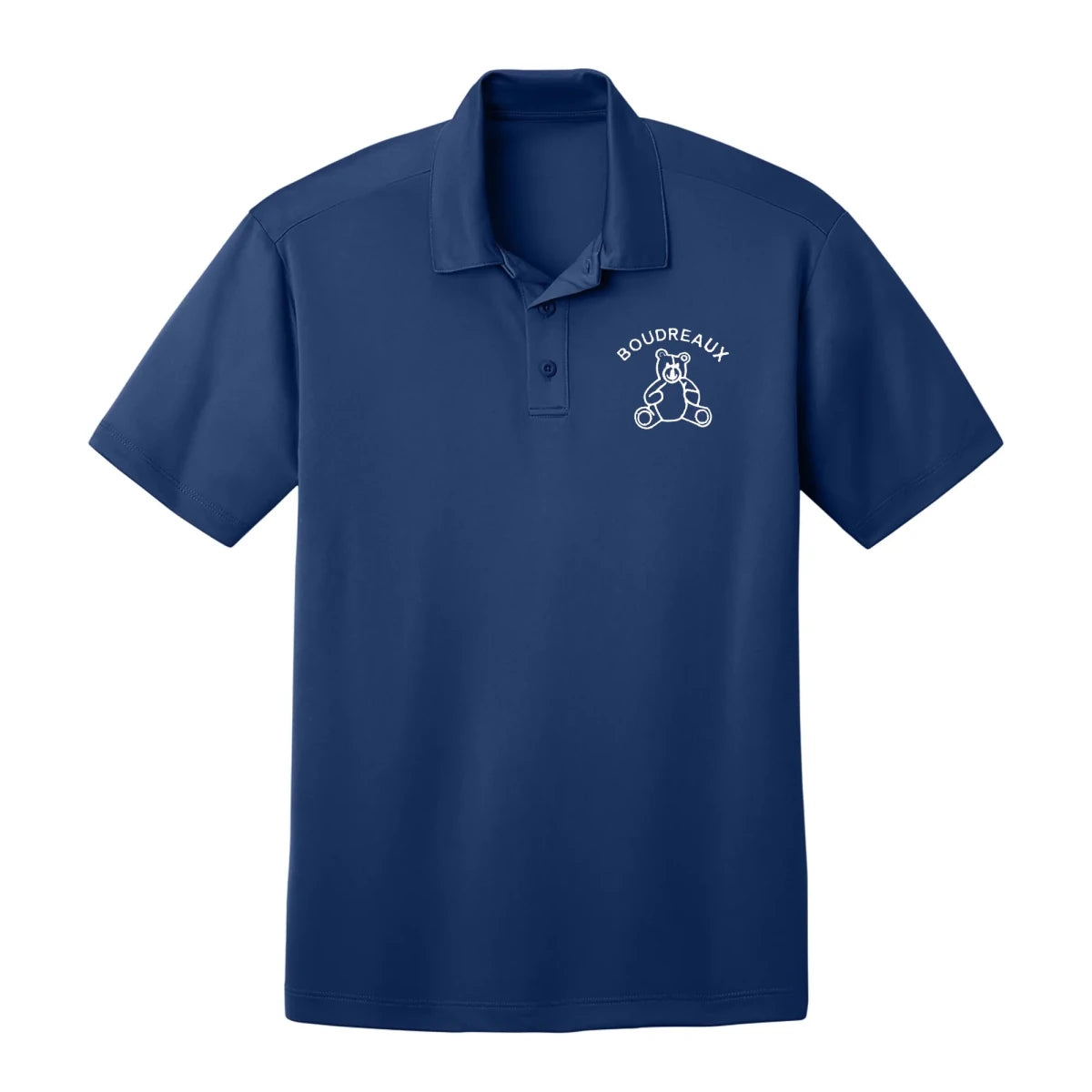 Boudreaux 6th-8th Grade Royal Polo - Logo Express Uniforms - School Uniforms