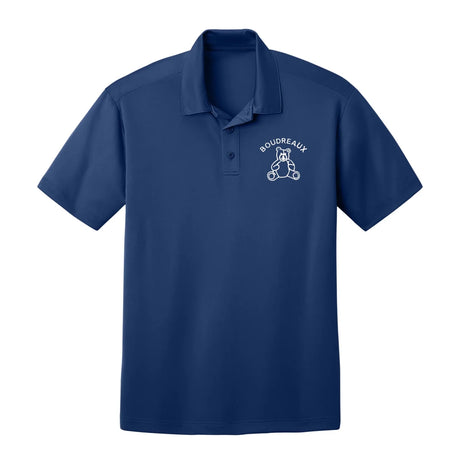 Boudreaux 6th-8th Grade Royal Polo - Logo Express Uniforms - School Uniforms