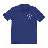 Boudreaux 6th-8th Grade Royal Polo - Logo Express Uniforms - School Uniforms