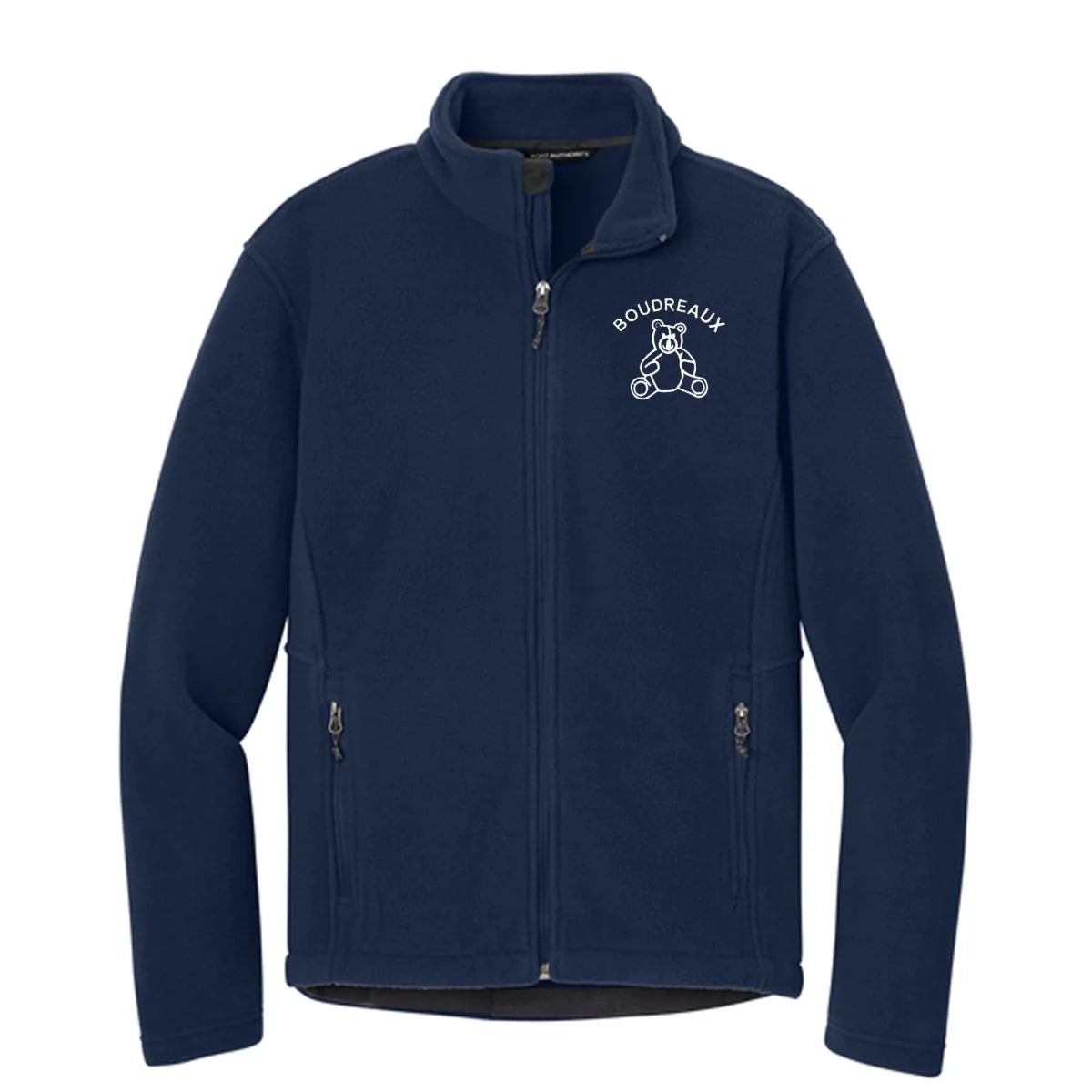 Boudreaux Navy Fleece Jacket - Logo Express Uniforms - School Uniforms