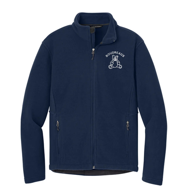 Boudreaux Navy Fleece Jacket - Logo Express Uniforms - School Uniforms