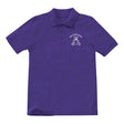 Boudreaux PreK/Kindergarten Purple Polo - Logo Express Uniforms - School Uniforms