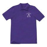 Boudreaux PreK/Kindergarten Purple Polo - Logo Express Uniforms - School Uniforms