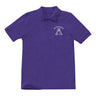 Boudreaux PreK/Kindergarten Purple Polo - Logo Express Uniforms - School Uniforms