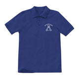 Boudreaux 6th-8th Grade Royal Polo