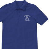 Boudreaux 6th-8th Grade Royal Polo