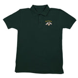 Cherbonnier Rillieux 1st - 5th Hunter Green Polo Adult PK - Logo Express Uniforms